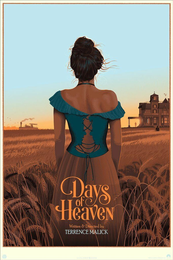 Days Of Heaven (Variant) by Laurent Durieux, 24" x 36" Screen Print