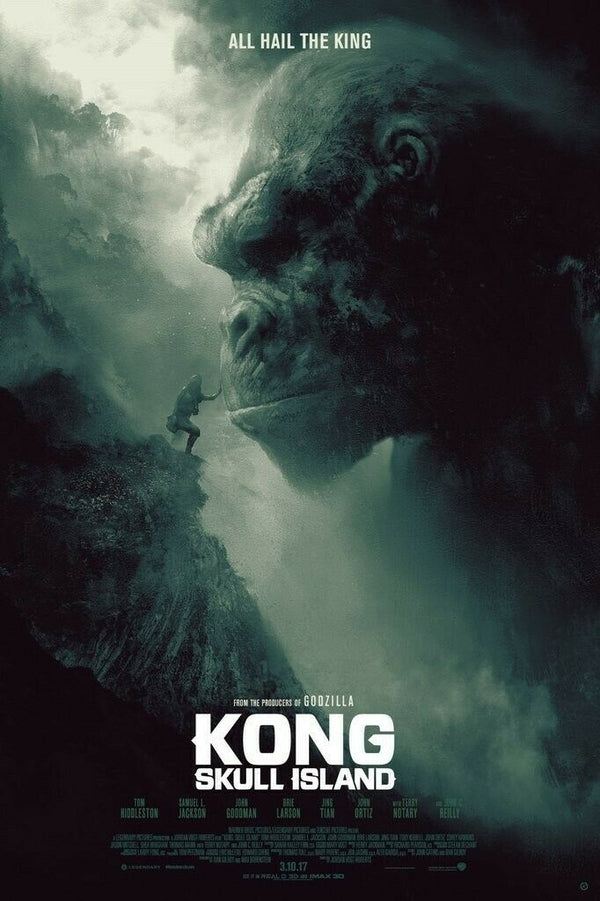 Kong Skull Island (All Hail the King) by Karl Fitzgerald