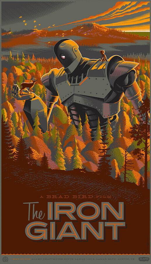 The Iron Giant by Laurent Durieux