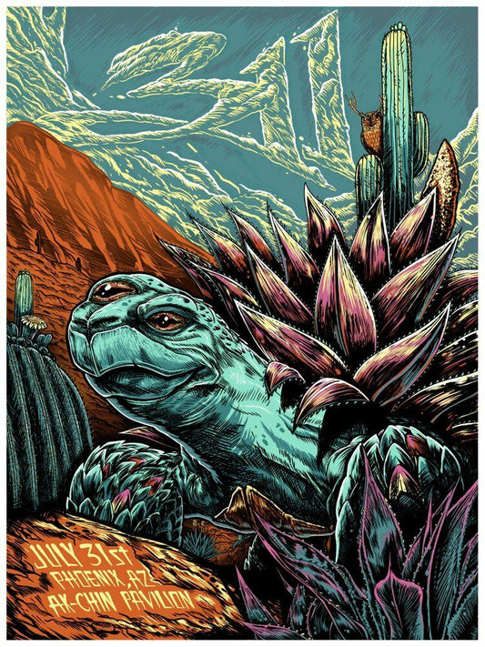 311 Phoenix 2018 by Landom Armstrong, 18" x 24" Screen Print