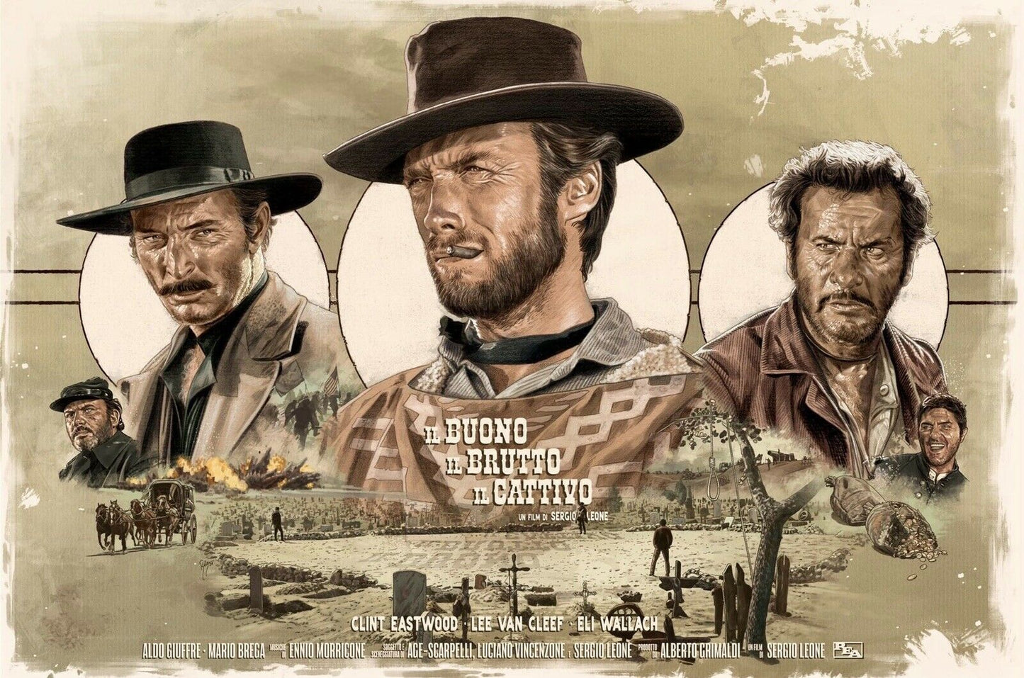 The Good, the Bad and the Ugly (Italian Variant) by Juan Carlos Ruiz Burgos