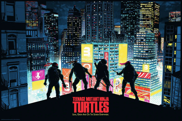 Teenage Mutant Ninja Turtles by Raid71, 36" x 24" Screen Print