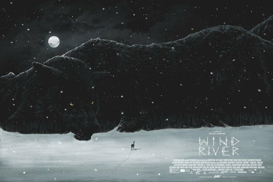 Wind River by Matt Ryan Tobin, 36" x 24" Screen Print