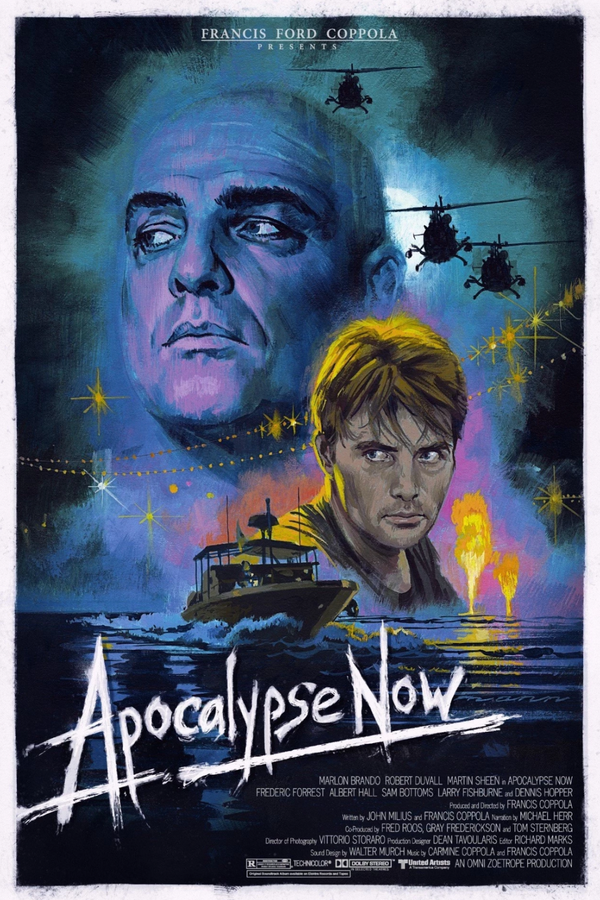 Apocalypse Now by Paul Mann, 24" x 36" Screen Print
