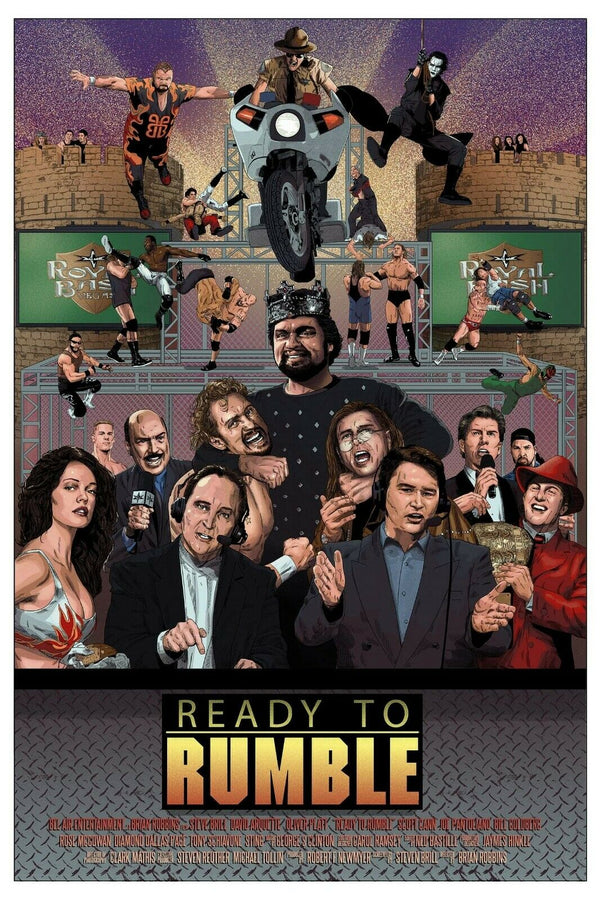 Ready to Rumble by Mike McGee, 24" x 36" Screen Print