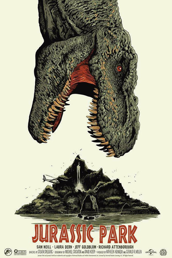 Jurassic Park (S&D) by Francisco Francavilla