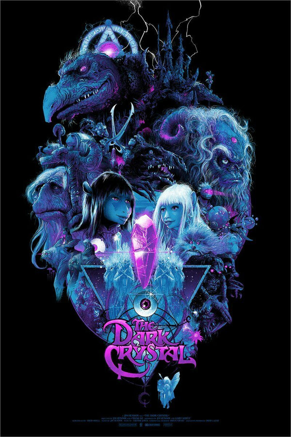 The Dark Crystal by Vance Kelly, 24" x 36" Screen Print