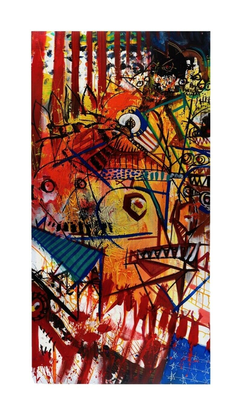 Outside It's America by Joey Feldman, 20" x 34" Fine Art Giclee