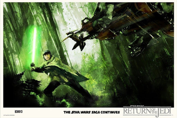 Star Wars: Return of the Jedi by Jock, 36" x 24" Screen Print