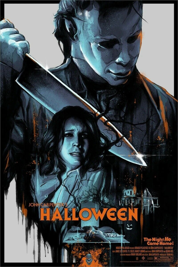 Halloween by Vance Kelly, 24" x 36" Screen Print