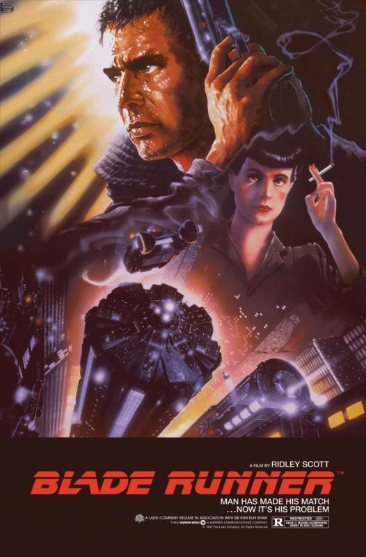 Blade Runner by John Alvin, 24" x 36" Screen Print