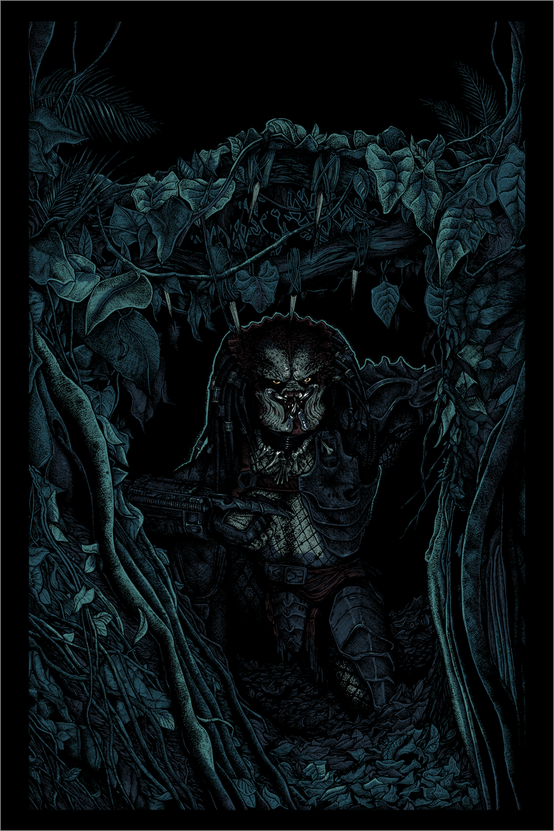 Predator by Liam Atkin, 11" x 17" Fine Art Giclee