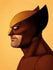 Wolverine (brown suit) (X-Men) by Mike Mitchell, 12" x 16" Fine Art Giclee