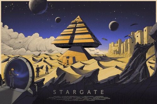Stargate by Cristian Eres, 36" x 24" Screen Print