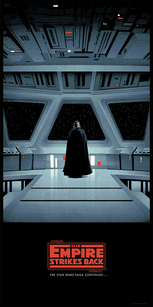 Star Wars: The Empire Strikes Back by Matt Ferguson, 12" x 24" Screen Print