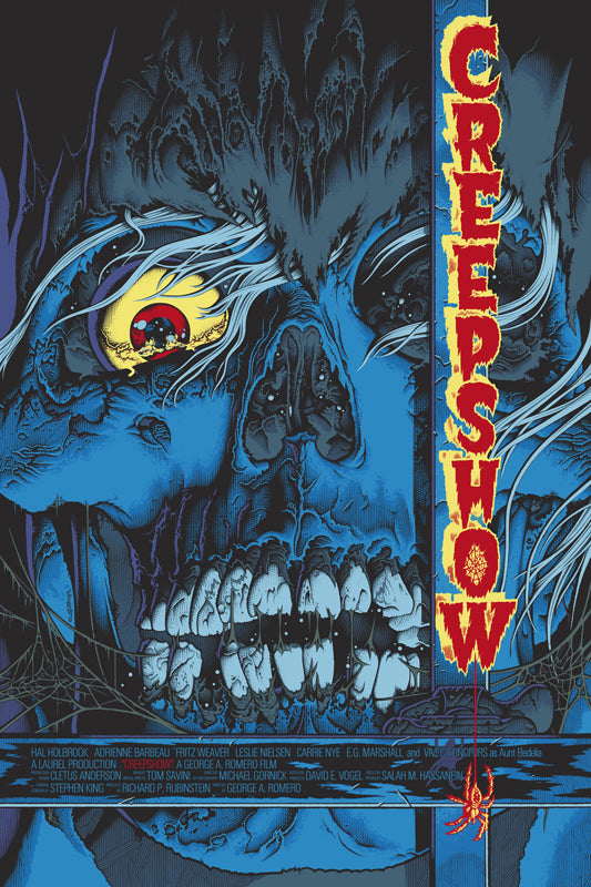 Creepshow by Mike Sutfin, 24" x 36" Screen Print