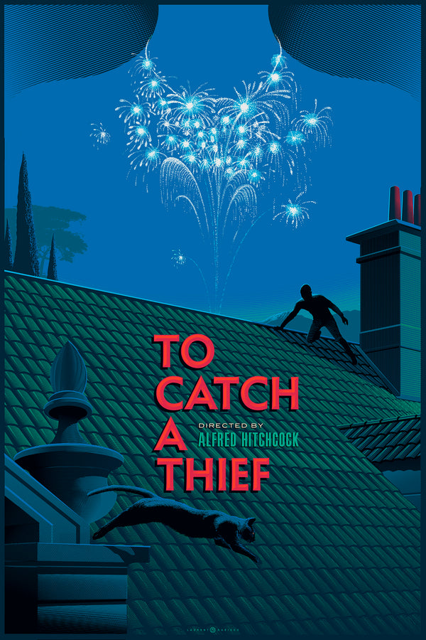 To Catch a Thief by Laurent Durieux, 24" x 36" Screen Print