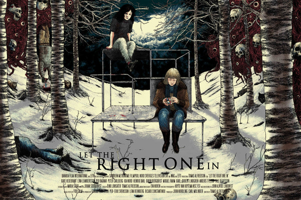 Let the Right One In by Zakuro Aoyama, 36" x 24" Screen Print